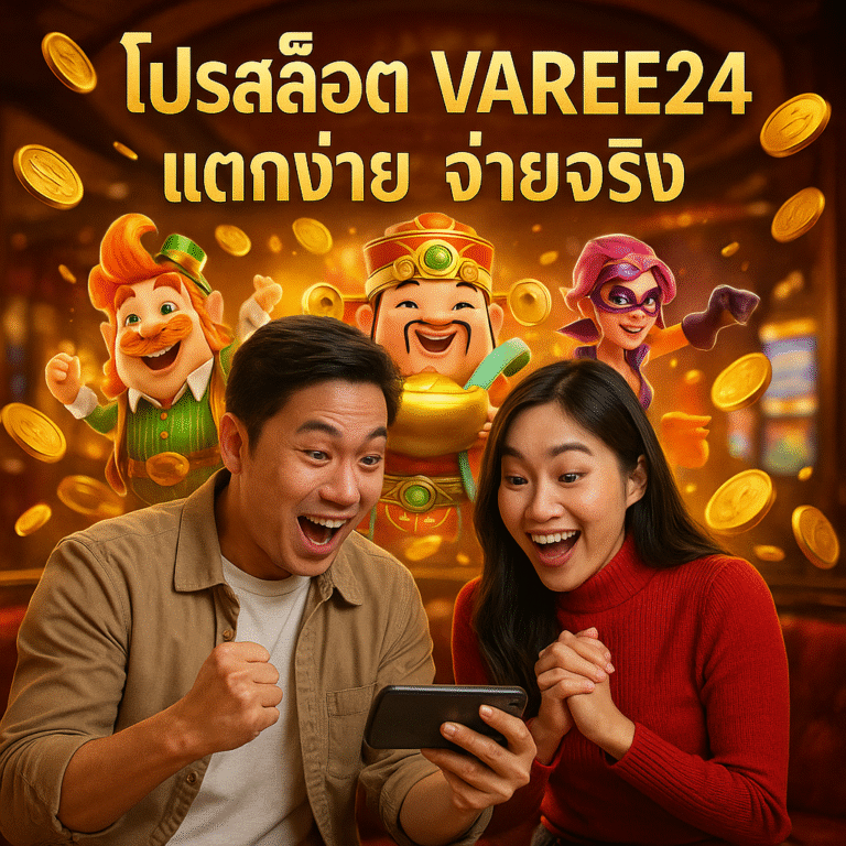 โปรสล็อต VAREE24 แตกง่าย จ่ายจริง